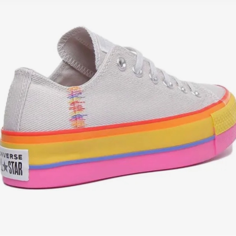Converse Shoes Converse All Star Rainbow Vintage Platform Low Top